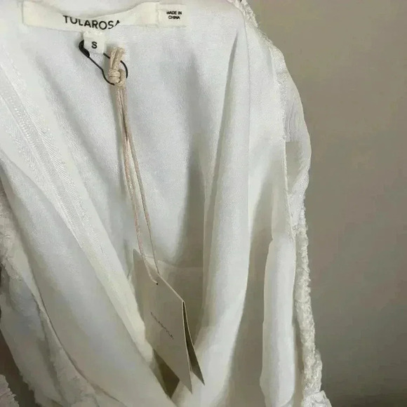 Tularosa Hadley Dress Creme Size Small - Picture 12 of 13